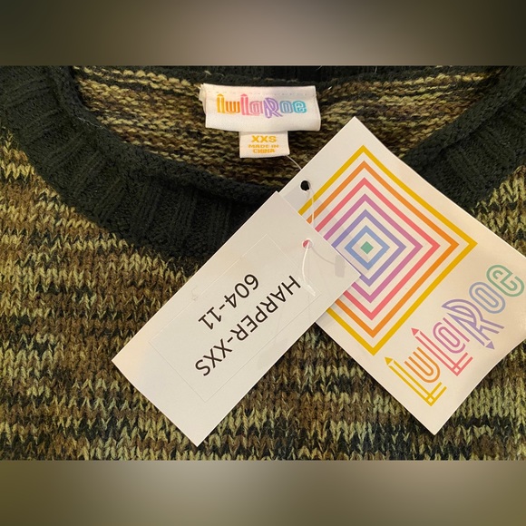 Lularoe Harper Knit Sweater - Picture 3 of 4